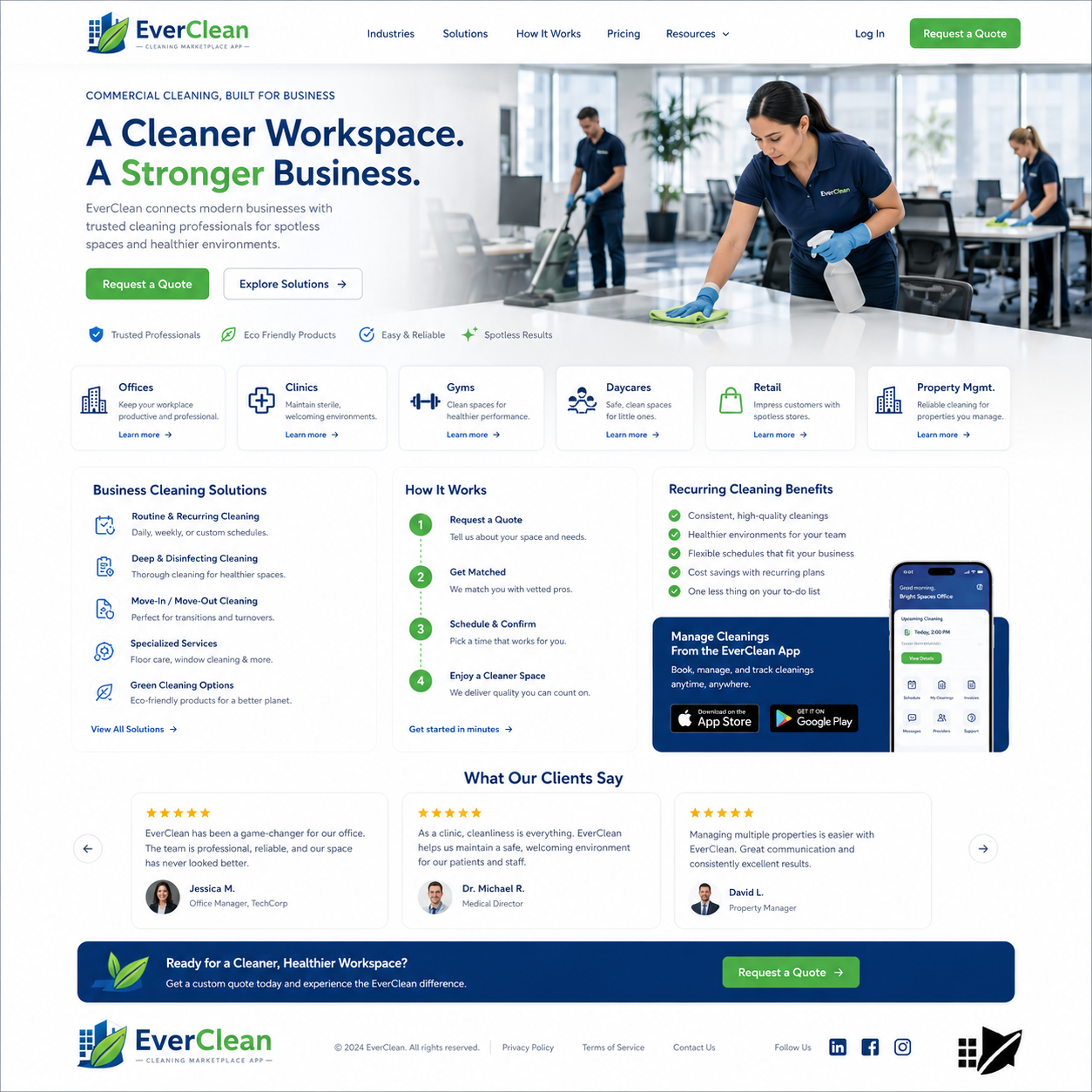 EverClean commercial service preview